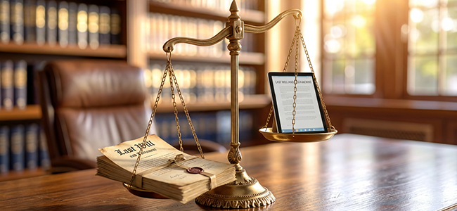 Electronic Wills Aren’t Valid: Stick to Pen and Paper